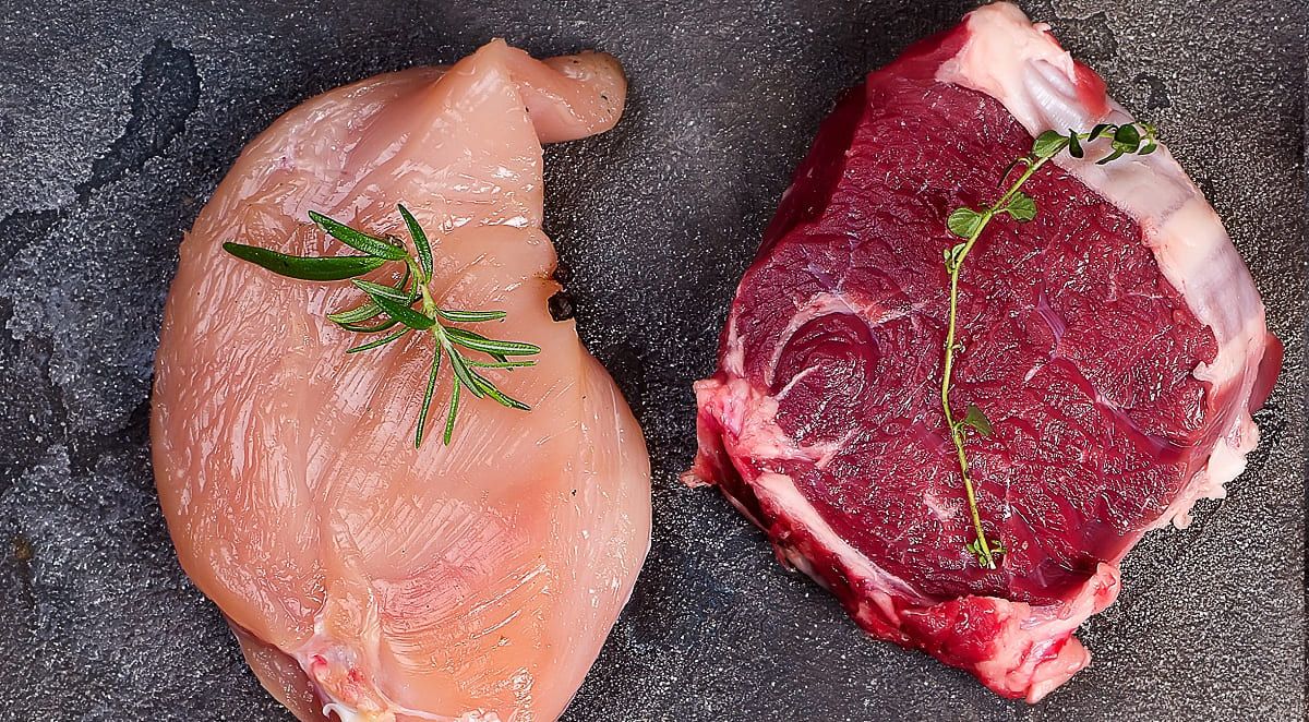Carne blanca o carne roja: ¿cuáles son las diferencias?