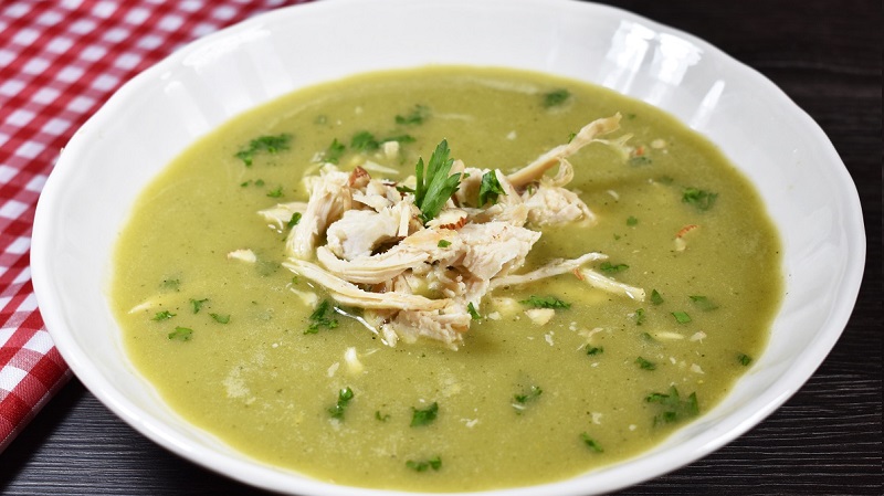 crema de zucchini para la cena