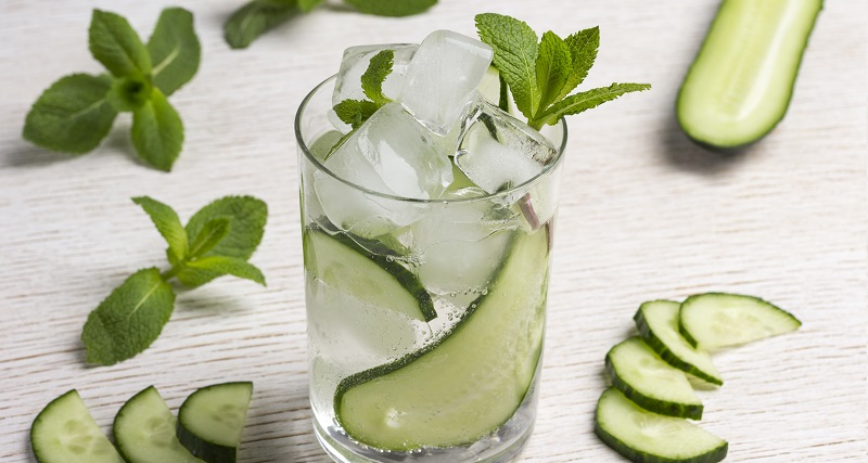 agua con pepino