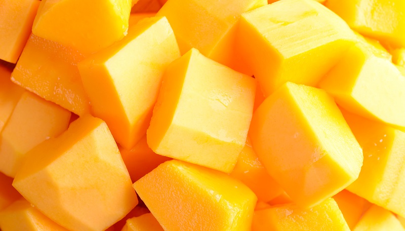 trozos de mango
